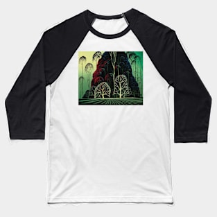 eyvind earle - Eucalyptus Forest Baseball T-Shirt